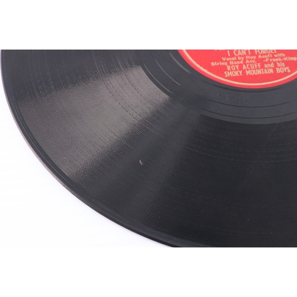Roy Acuff, Write Me Sweetheart/I'll Forgive You But I Can't Forget 78 rpm Record - Picture 8 of 9